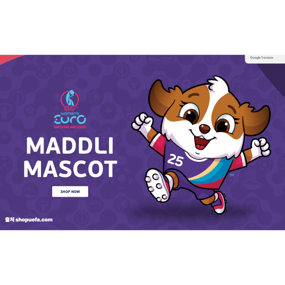 2025 네이션스리그 마스코트 maddli