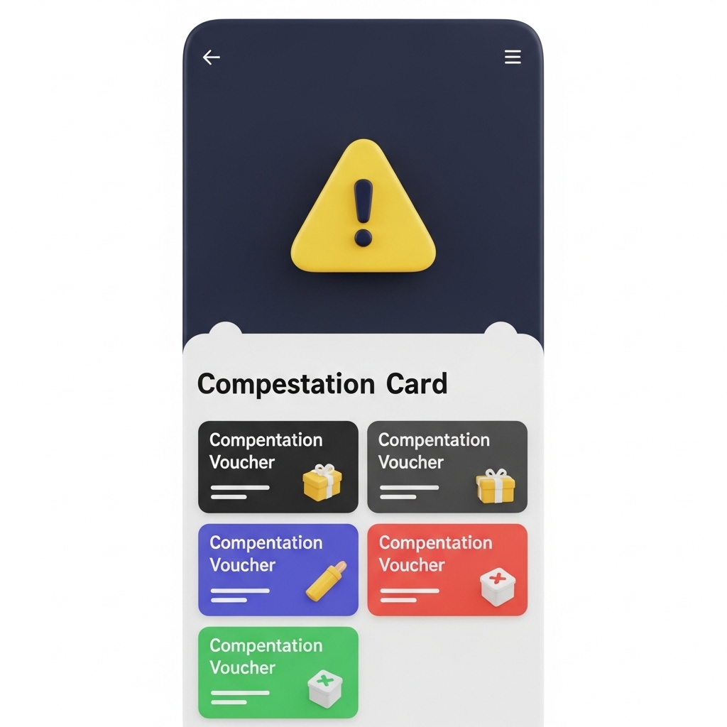 쿠팡 개인정보 이슈로 인한 피해 보상금 안내 상황을 표현한 이미지