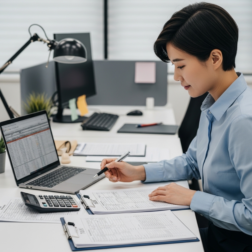 세무조사 통지서를 놓고 과세전적부심사를 검토하는 상황