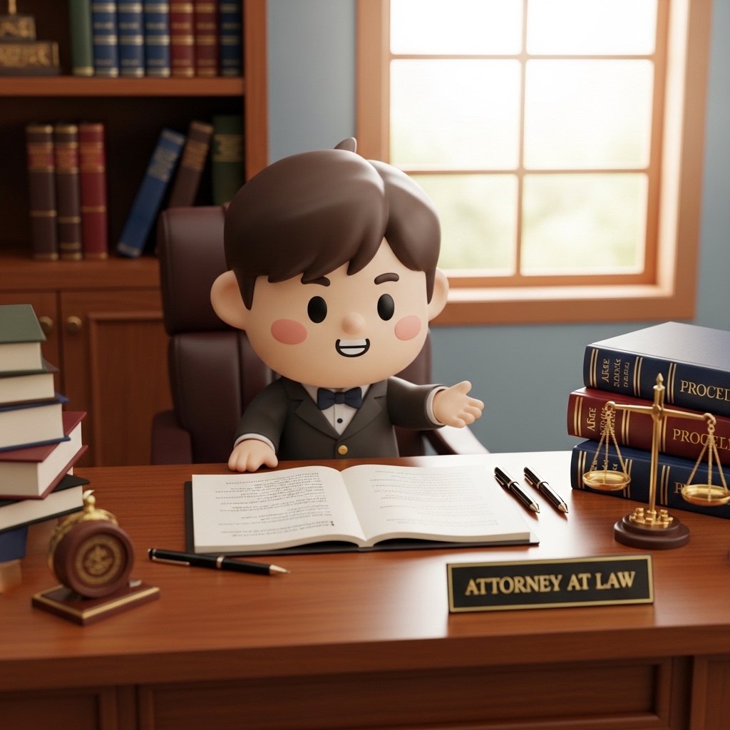 변호사 사무실에서 상담을 받고 있는 모습