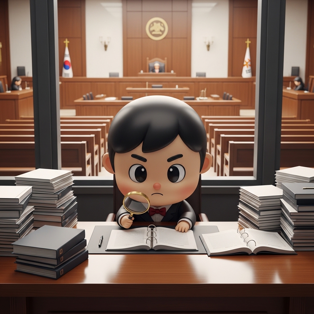 스마트폰으로 변호사 상담 정보를 비교하고 있는 장면