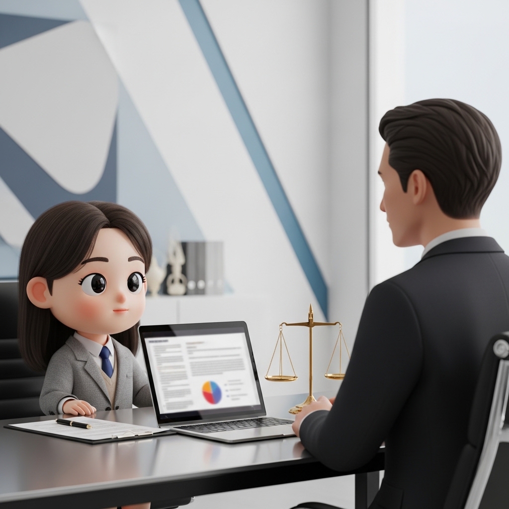 송파 인근에서 변호사 상담 조건을 확인하는 장면