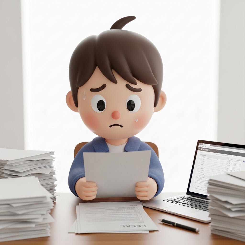 무료 법률상담 신청 방법을 확인하는 장면