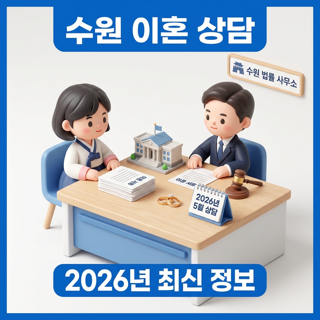 수원이혼변호사 상담 신청 절차를 안내하는 상담 장면