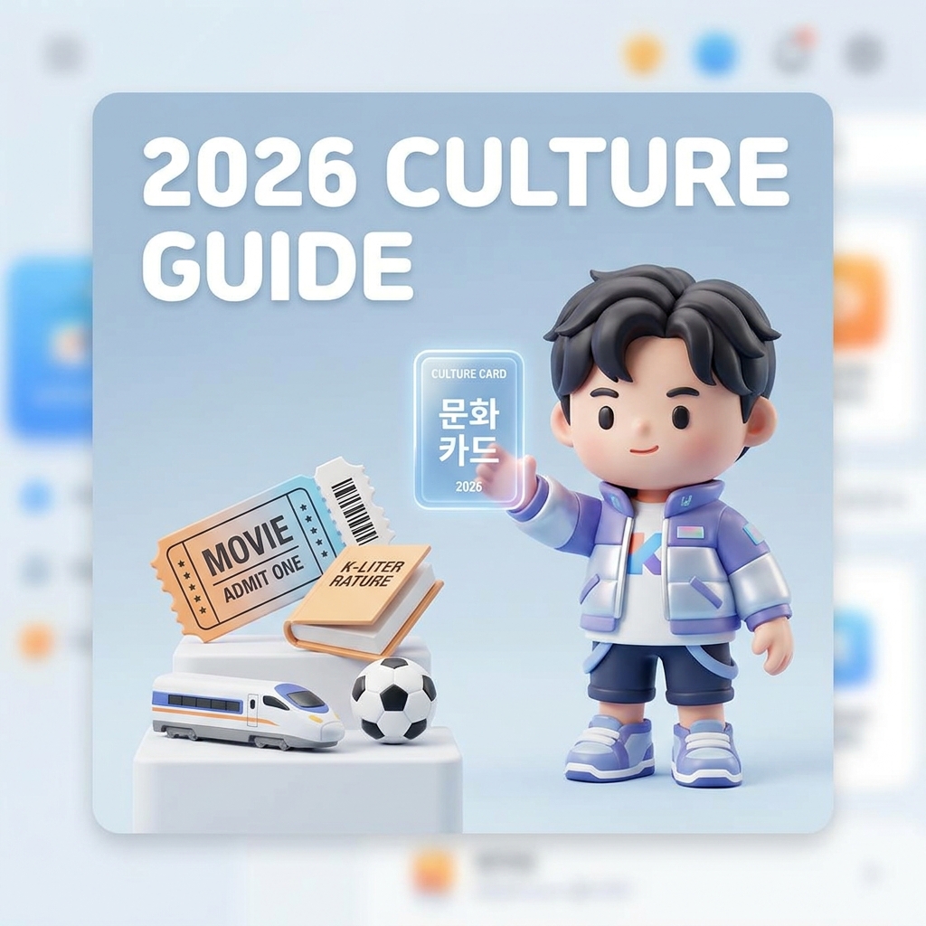 2026 문화누리카드 신청방법과 사용처를 안내하는 이미지