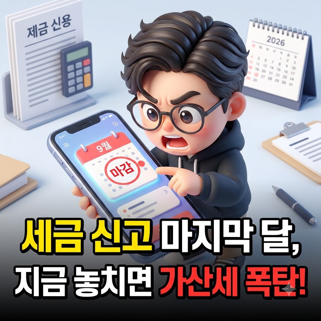 상반기 근로장려금 신청기한을 휴대폰으로 확인하는 직장인