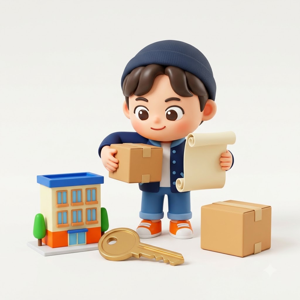 전세보증금 못 받고 이사 전 임차권등기를 확인하는 세입자